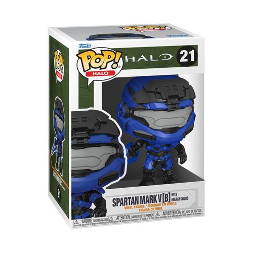 Halo: Infinite - Spartan Mark V (B) with Energy Sword Pop! Vinyl #21