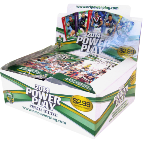 Rugby League - 2014 Power Play Cards Display 24 packs RRP $72 NRL