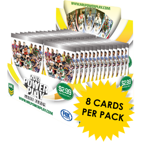 Rugby League - 2013 Power Play Cards Display 24 pack sealed box