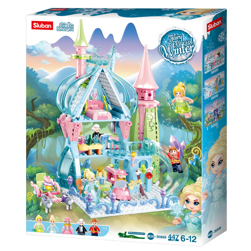 Sluban The Fairytale Castle M38-B0898 447 pieces building blocks