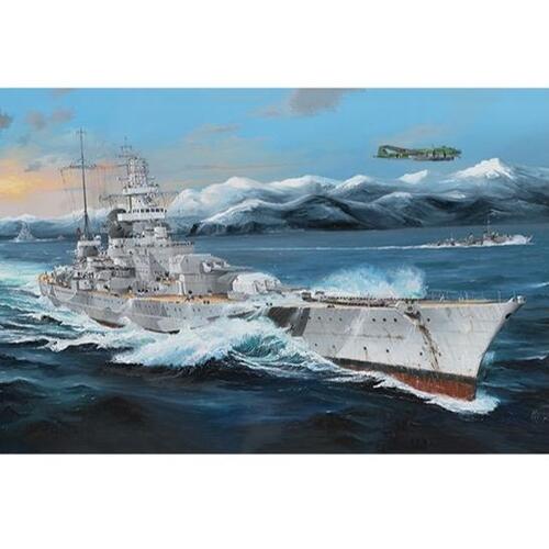 Trumpeter 03715 1/200 German Scharnhorst Battleship Plastic Model Kit