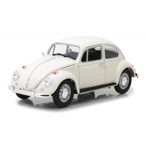 Greenlight 1:18 1967 Volkswagen Beetle Right Hand Drive in Lotus White