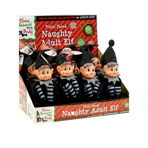 Elves Behavin' Badly Naughty Adult Only Black Elf elf on shelf