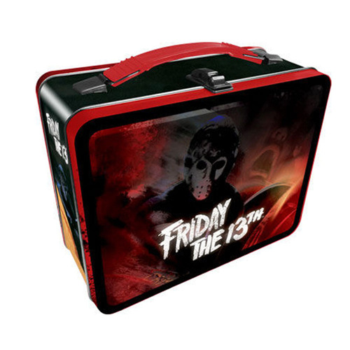 Friday The 13th Tin Carry All Fun Box for Lunch