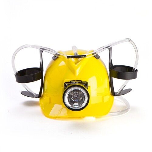 Miner Drinking Hat PW-DH/ML double holder with light!
