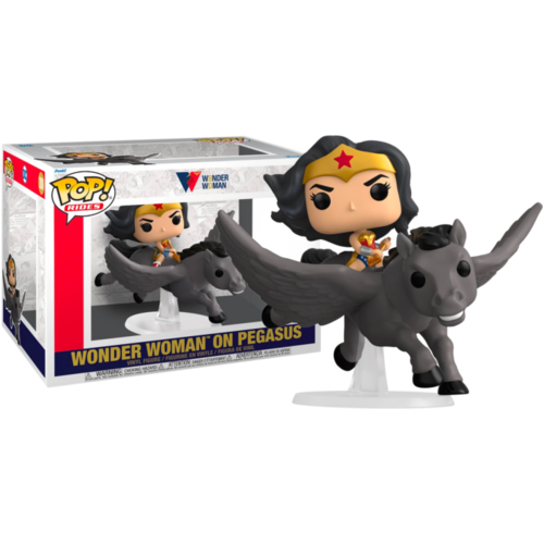 Wonder Woman - Wonder Woman on Pegasus 80th Anniversary Pop! Ride