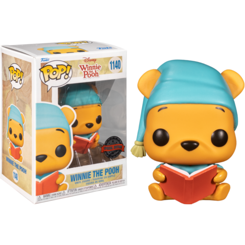 Winnie the Pooh - Winnie the Pooh Reading Book US Exclusive #1140 Pop! Vinyl