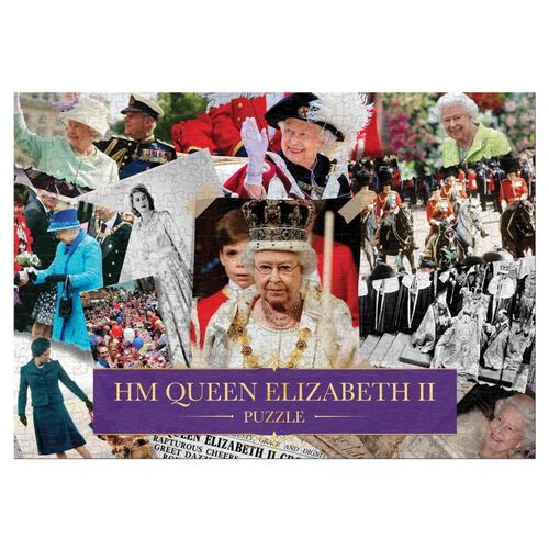 Royal Family - Queen Elizabeth 1000 piece Jigsaw Puzzle