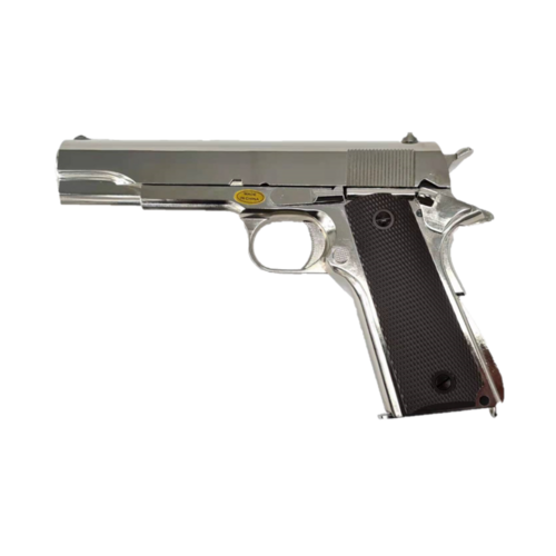 Golden Eagle 1911 3305SV Chrome GBB Gel Blaster Pistol (g05sv)