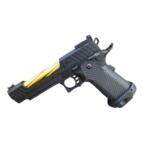 Golden Eagle G3403G Hi-Capa CNC GBB Green Gas Pistol