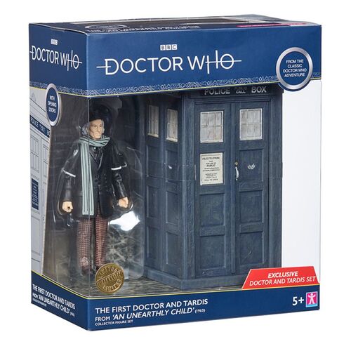 Doctor Who - First Doctor & TARDIS Action Figure Set
