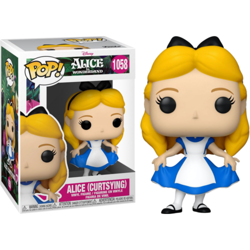 Alice in Wonderland - Alice Curtsey 70th Anniversary #1058 Pop! Vinyl