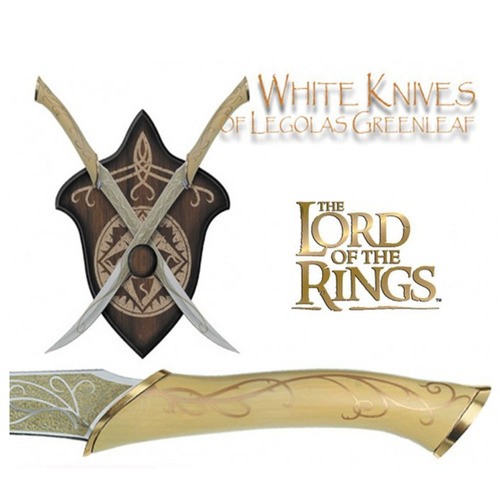 The Lord Of The Rings White Knives of Legolas Greenleaf Set lotr 2