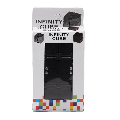 Black Infinity Cube Fidget Toy Game