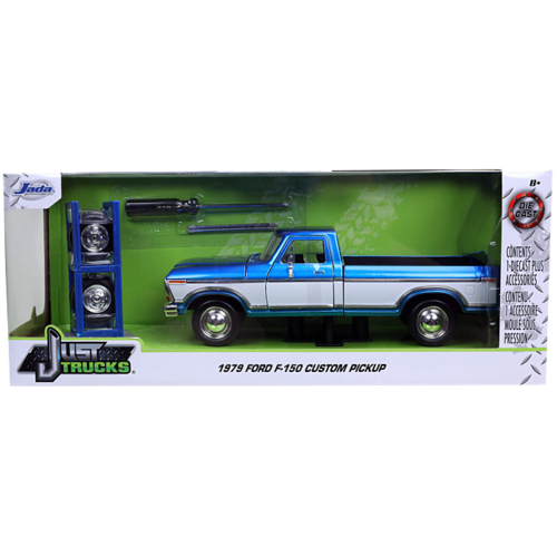 Just Trucks - Ford F-150 1979 Blue 1:24 Scale Diecast Vehicle