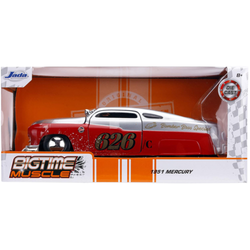 Big Time Muscle - Mercury 1951 Silver 1:24 Scale Diecast Vehicle