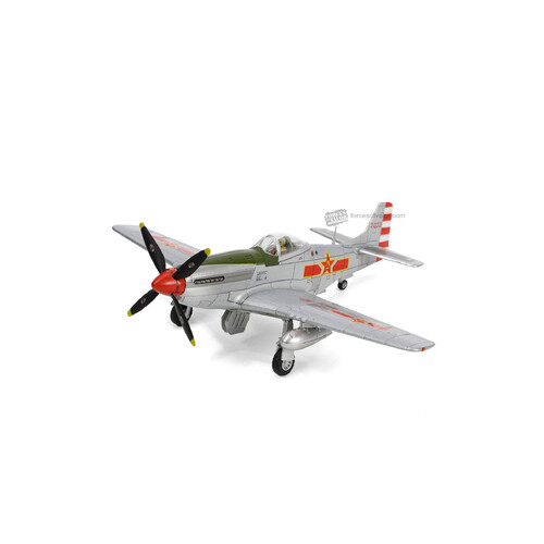 P-51D MUSTANG AIRCRAFT FIGHTER - WW2 PLA - FORCES OF VALOR FOV-812013B