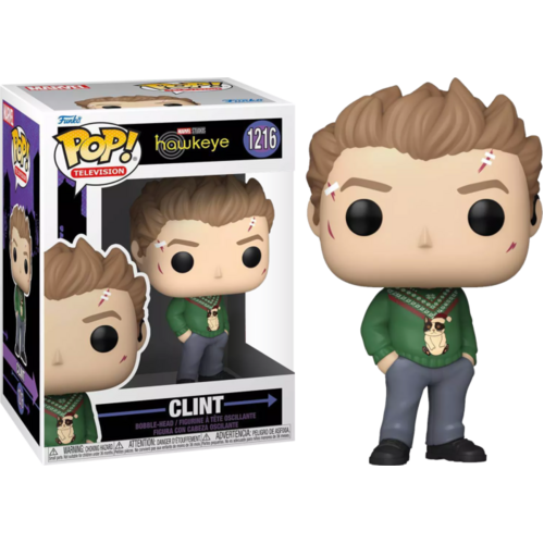 Hawkeye - Clint Christmas Sweater US Exclusive #1216 Pop! Vinyl