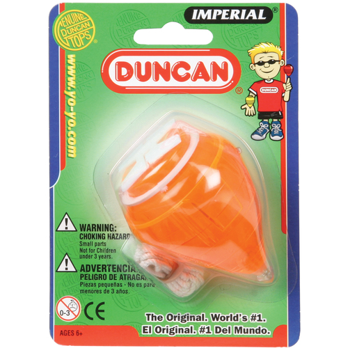 Duncan Imperial Spin Top Orange