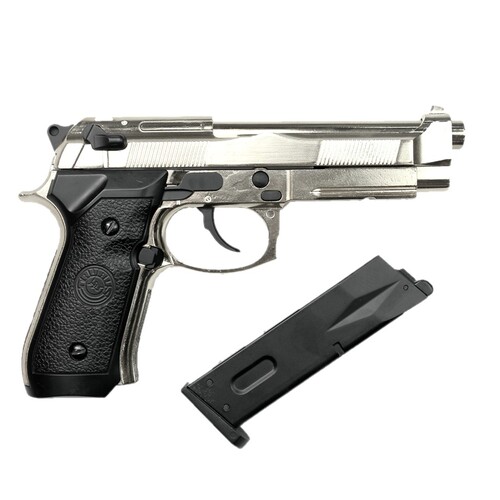 Double Bell - Taurus PT92 (SILVER) m92 beretta Gel Blaster
