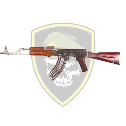 Double Bell AK-47 SILVER Electric Gel Blaster