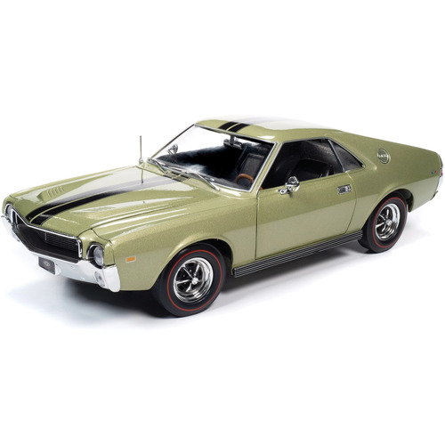 1968 AMC AMX Hardtop (MCACN) Light Green 1:18 Scale American Muscle AMM1214