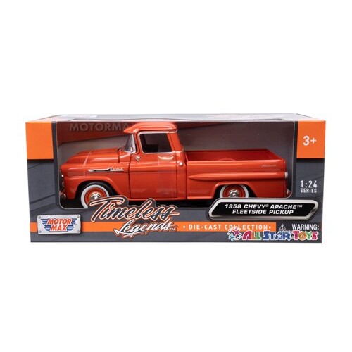 Timeless Classics - 1:24 1958 Chevy Apache Fleetside Pickup (American Classics) #79311