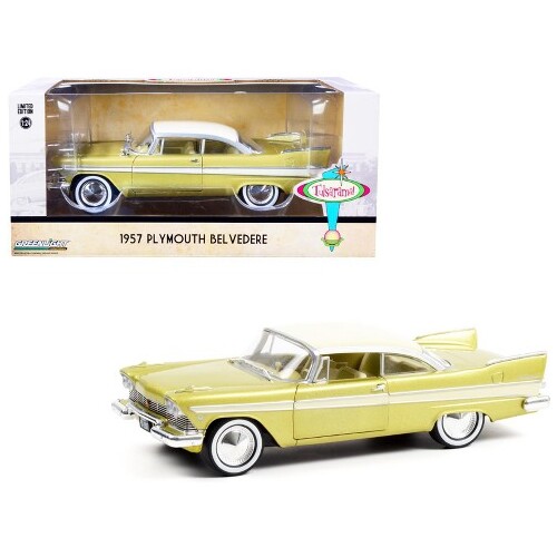 Greenlight  1:24 Underground Vault 1957 Plymouth Belvedere (green) GL18260