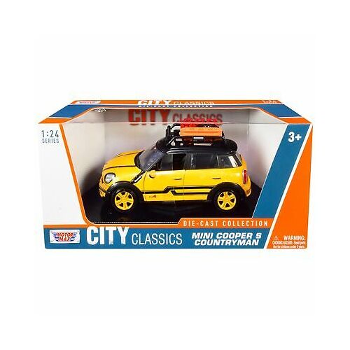 City Classics Mini Cooper S Countryman with Roof Racks 1:24 diecast model #79752