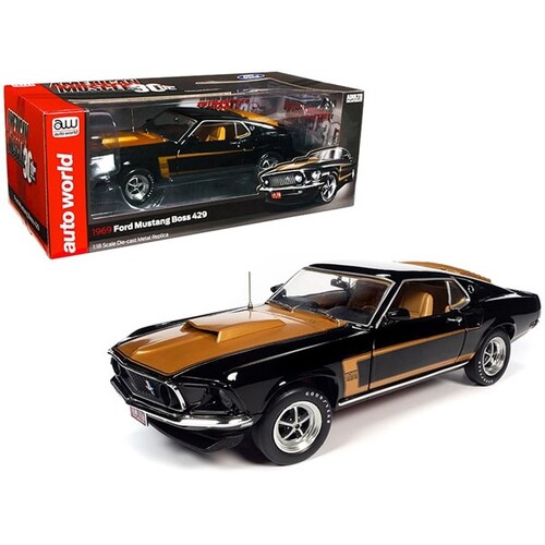 1969 Ford Mustang Boss 429 1:18 Scale American Muscle AMM1230