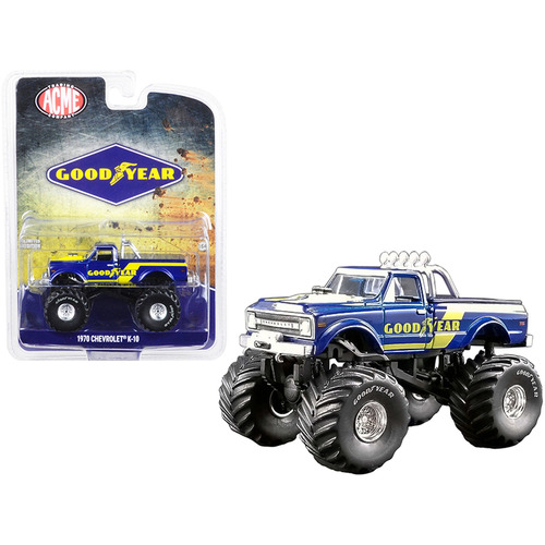 Goodyear 1970 Chevrolet K-10 Monster Truck 1:64 scale 51267