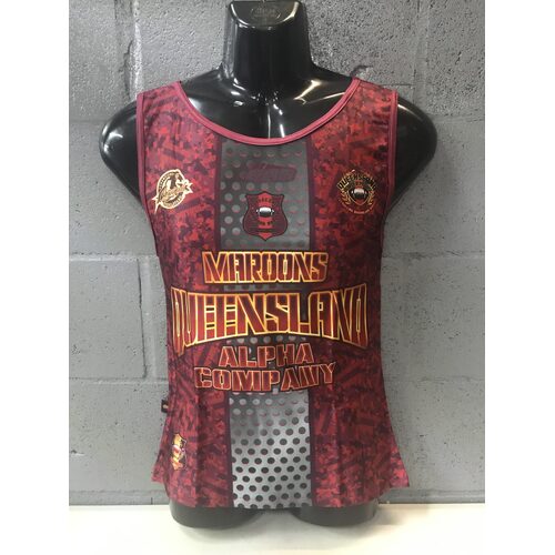 (ap75) Size large state of origin - QLD SUPPORTER, QLD TRAINING SINGLET