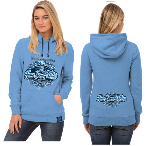 (16) (AP88) STATE OF ORIGIN - NSW FINEST LADY HOODIE AP88