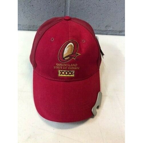 State of origin Supporters Cap hat QLD with bottle opener