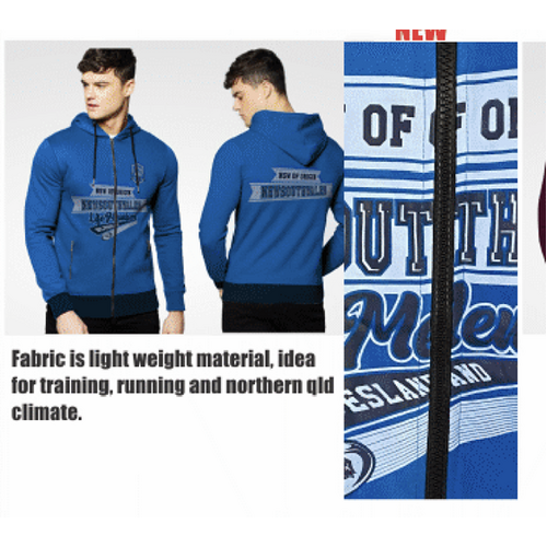 (ap98) size MEDIUM state of origin NSW light weight hoodie Life member