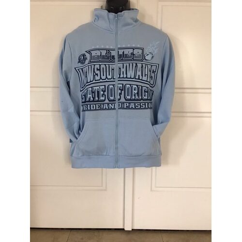 (4XL) state of origin NSW TEAM PRIDE AND PASSION ZIPPED UP JACKET
