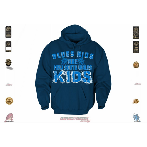 SIZE 2 State of origin - NSW LITTLE SUPPORTER, NSW TODDLER HOODIE