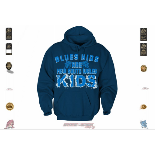 SIZE 4 State of origin - NSW LITTLE SUPPORTER, NSW TODDLER HOODIE