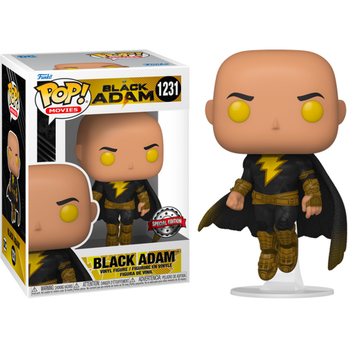 Black Adam (2022) - Black Adam Glow US Exclusive #1231 Pop! Viynl