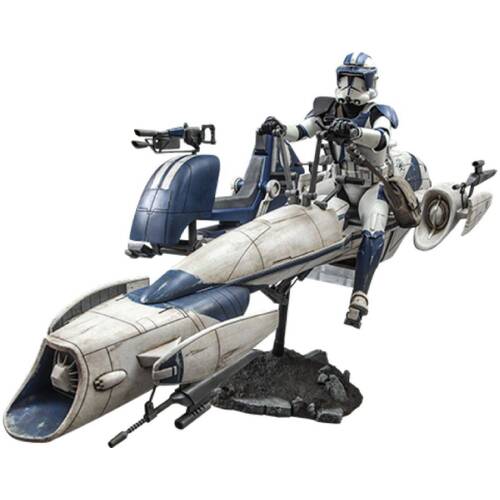 Star Wars - Heavy Weapon Clone Trooper with BARC Speeder 1:6 Scale Action Figure
