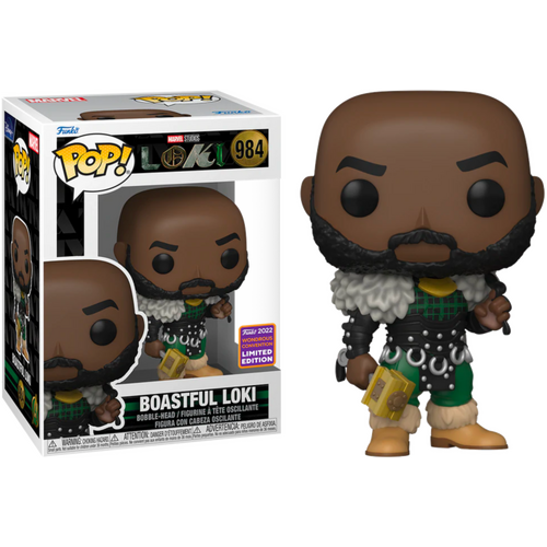 Loki (TV) - Boastful Loki WonderCon Exclusive #984 Pop! Vinyl