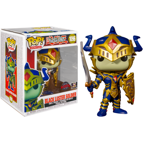 Yu-Gi-Oh! - Black Luster Soldier Metallic US Exclusive 6" #1096 Pop! Vinyl