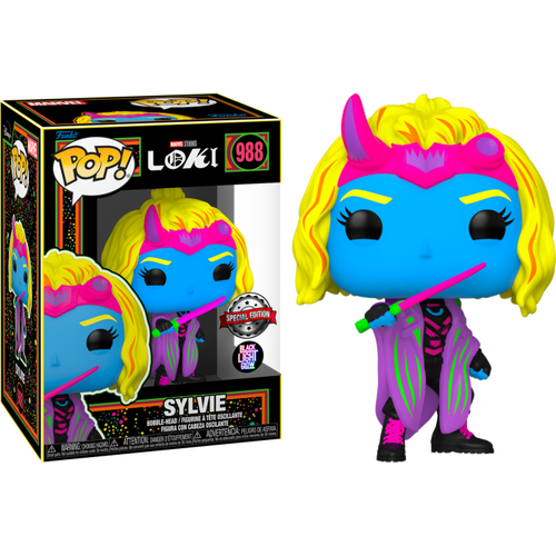 Loki (TV) - Sylvie Black Light US Exclusive #988 Pop! Vinyl