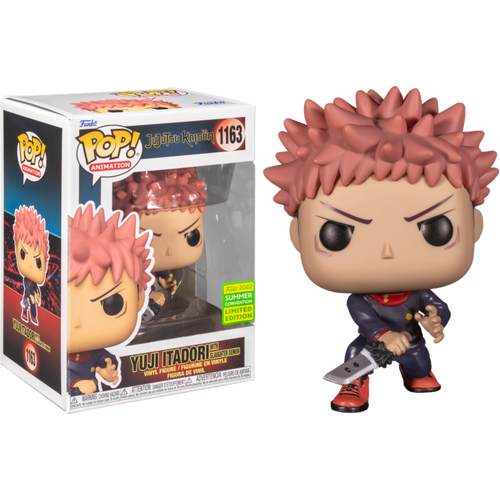 Jujutsu Kaisen - Yuji Itadori with Slaughter Demon SDCC 2022 Exclusive #1163 Pop! Vinyl