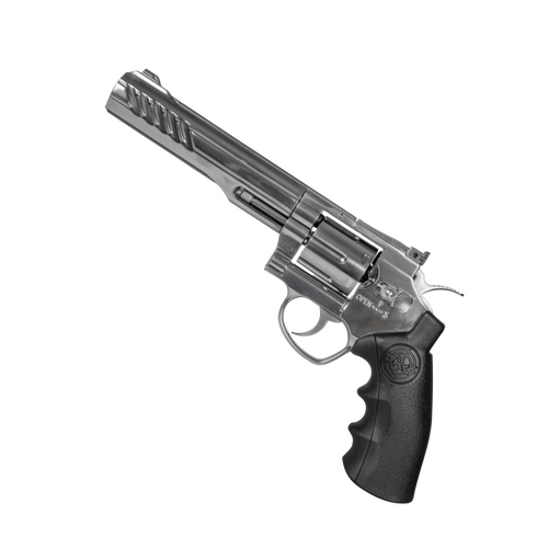 SRC Titan 6’ Revolver Gel Blaster – Chrome c02 GBB