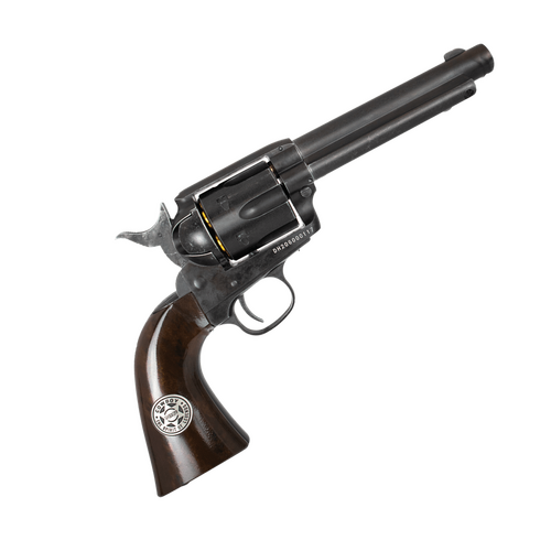 Wingun Colt SAA Peacemaker .45 Revolver GEL BLASTER – BK 6 shooter  c02 gbb