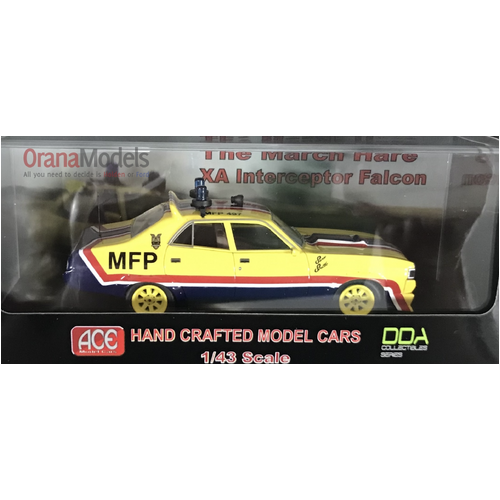 Ace Models ACEDDA6 1/43 Ford Falcon XA Interceptor March Hare Mad Max Diecast Car