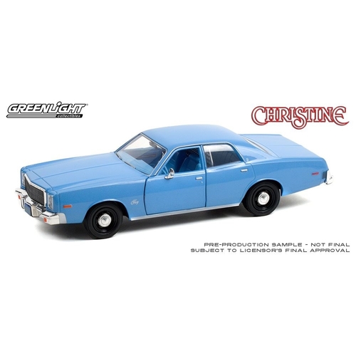GL84142 1:24 Christine (1983) Detective Rudolph Junkins 1977 Plymouth Fury die cast