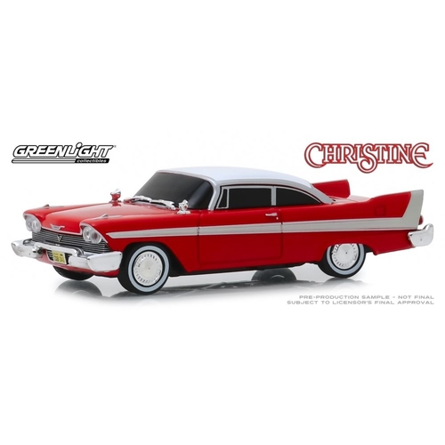 GL86575 1:43 Evil Christine (1983) 1958 Plymouth Fury (Movie) Die cast