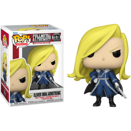 Fullmetal Alchemist: Brotherhood - Olivier Mira Armstrong #1178 Pop! Vinyl